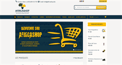 Desktop Screenshot of africashop.biz