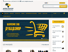 Tablet Screenshot of africashop.biz